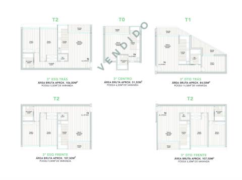 Apartamentos T2 a Venda em Azurém, Guimarães