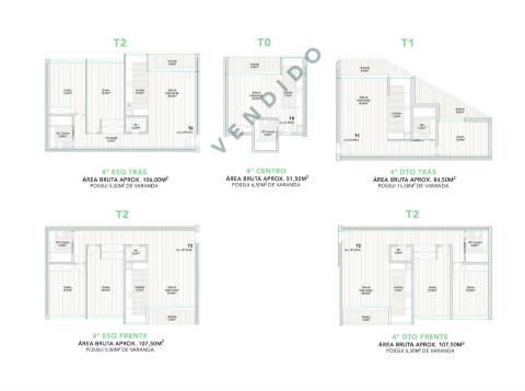 Apartamentos T2 a Venda em Azurém, Guimarães