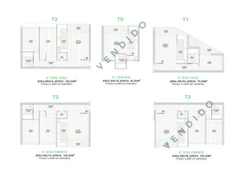 Apartamentos T2 a Venda em Azurém, Guimarães