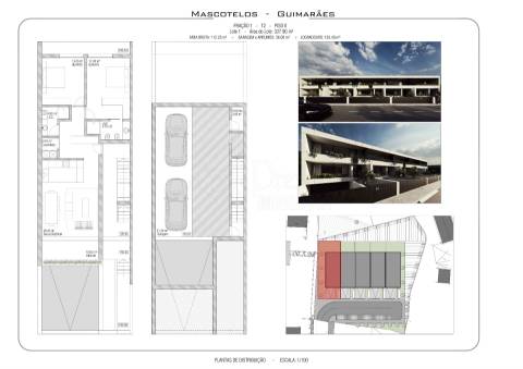 Projeto de Andares Moradias em Mascotelos Guimarães