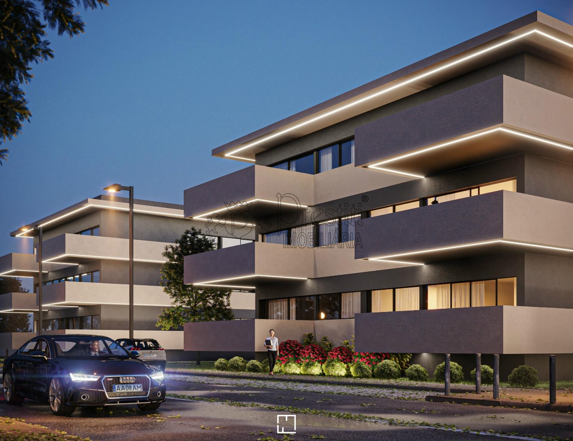 Apartamento T2 à venda em Condomínio Fechado