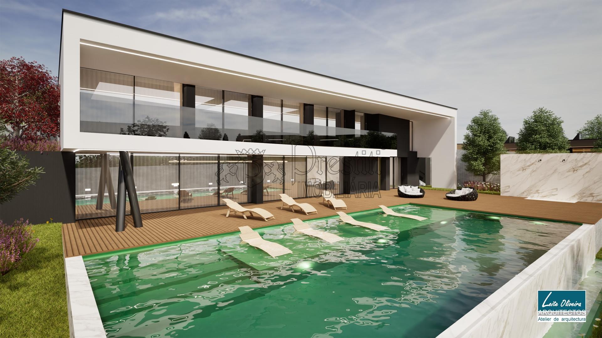 Moradia T4+1 com 4 Suites e piscina privativa em Guimarães