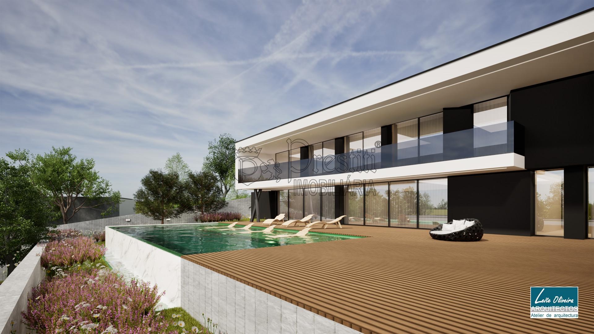 Moradia T4+1 com 4 Suites e piscina privativa em Guimarães