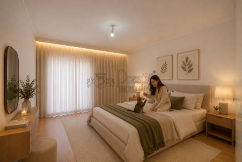 Apartamento T2 com Terraço para Alugar em Aldão