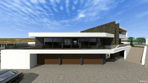 Lote de terreno com 5000m2 com projeto em Castelo Branco