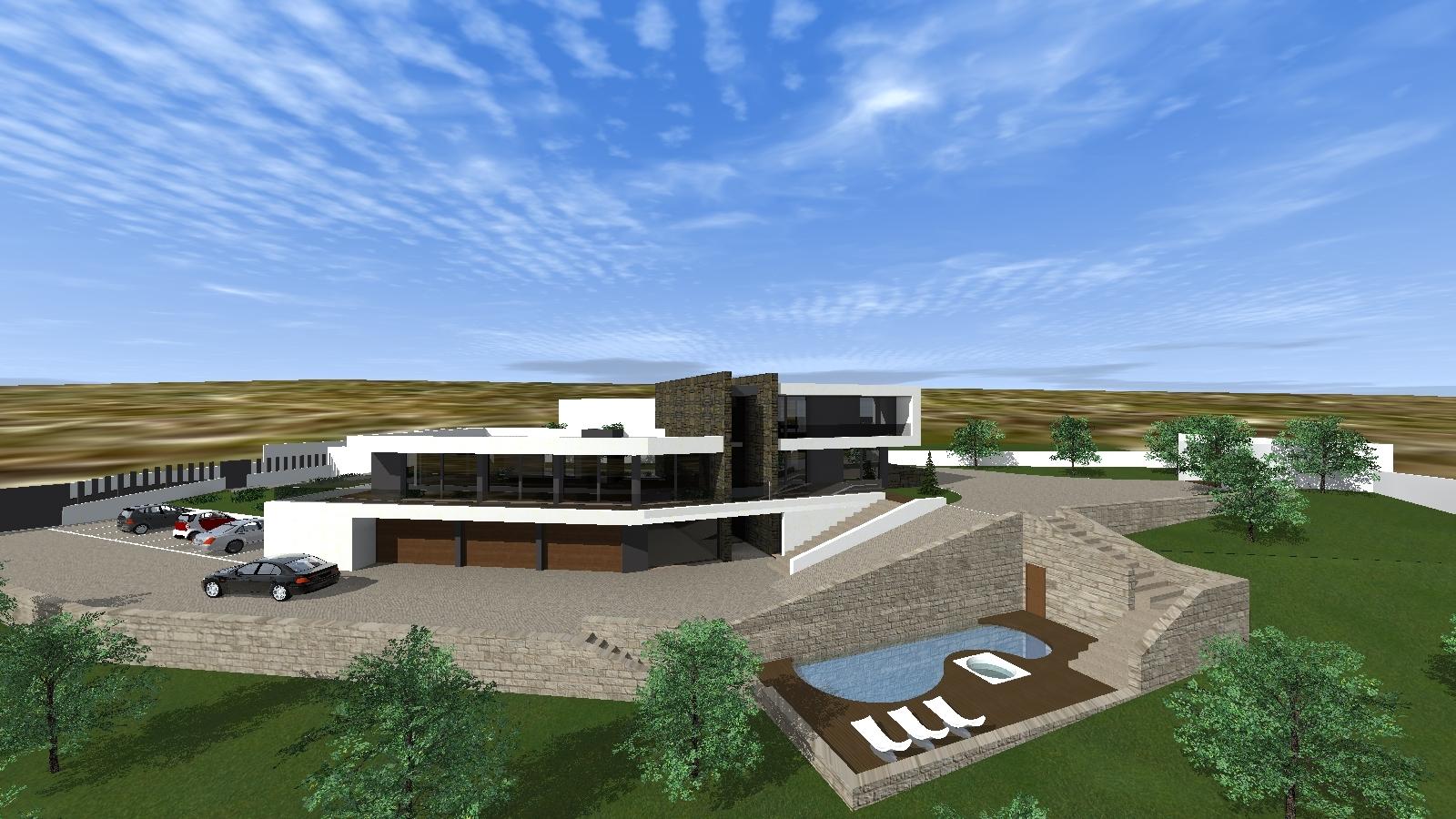 Lote de terreno com 5000m2 com projeto em Castelo Branco