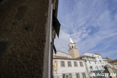 Solar localizado em Castelo Branco,  na zona histórica da cidade.