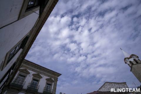 Solar localizado em Castelo Branco,  na zona histórica da cidade.