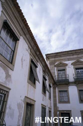 Solar localizado em Castelo Branco,  na zona histórica da cidade.