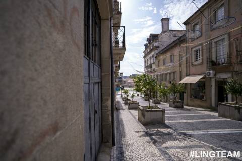 Solar localizado em Castelo Branco,  na zona histórica da cidade.