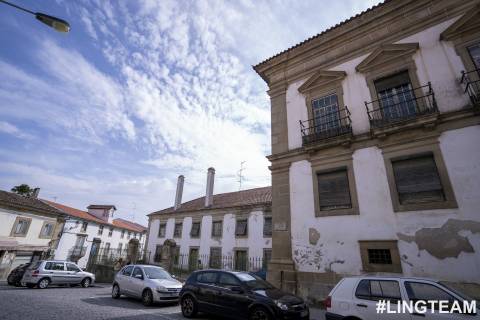 Solar localizado em Castelo Branco,  na zona histórica da cidade.