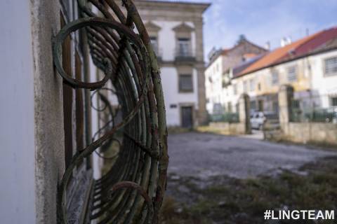 Solar localizado em Castelo Branco,  na zona histórica da cidade.