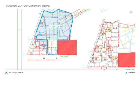 Armazém com 343,7 m2 para venda em Castelo Branco