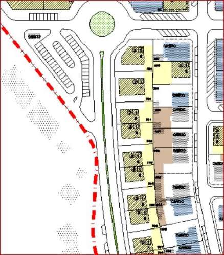 Lote de terreno para construção de uma moradia geminada em Castelo Branco
