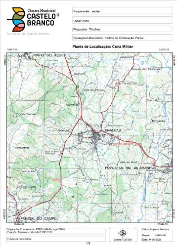 Moradia em granito para recuperar - 206.7m2 de construção - Tinhalhas