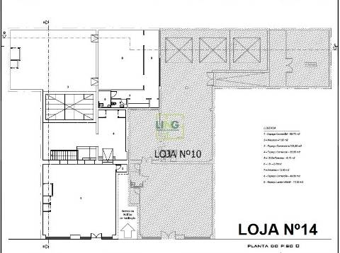 Loja com 373m2 para arrendamento, em plena Avª 1º de Maio