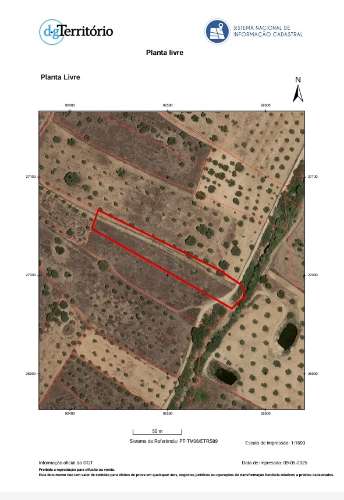 Terreno Rústico - 4250m2 -Toulões - Idanha-a-Nova