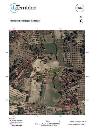 Terreno rústico em Pedrógão de S. Pedro