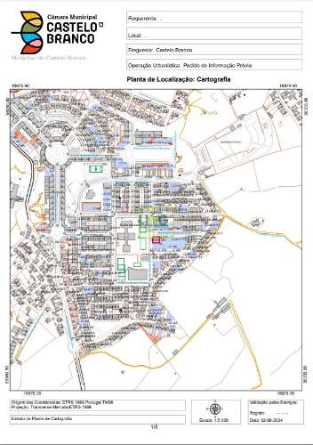 Terreno Para Construção  Venda em Castelo Branco,Castelo Branco