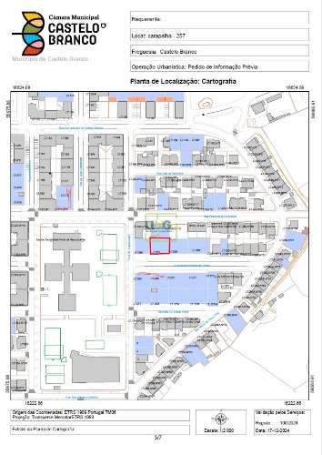 Terreno Para Construção  Venda em Castelo Branco,Castelo Branco