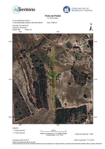 Terreno rústico para horta com poço em Penamacor