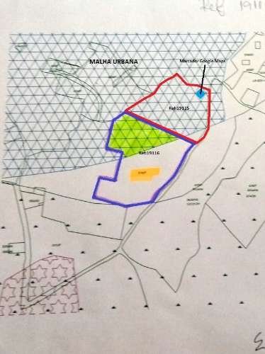 Terreno rústico com uma área de 4 hectares