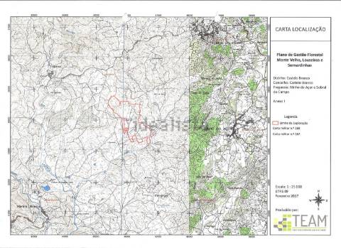 Herdade - Construção Rural 84m2 - Florestal - 93ha - Ninho do Açor