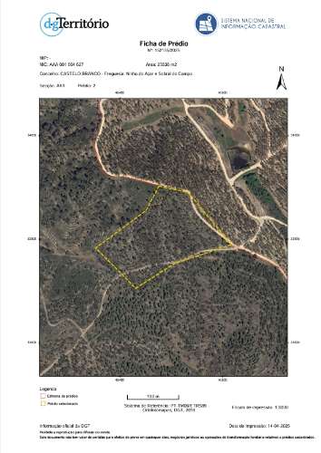 Herdade - Construção Rural 84m2 - Florestal - 93ha - Ninho do Açor