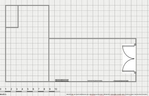 Garagem com 80m2 para venda junto á Camara Municipal em Castelo Branco.