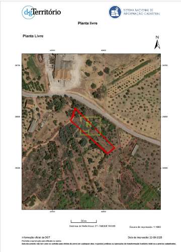 Terreno Rústico no Sobral do Campo 2080m2 – Oportunidade Única!