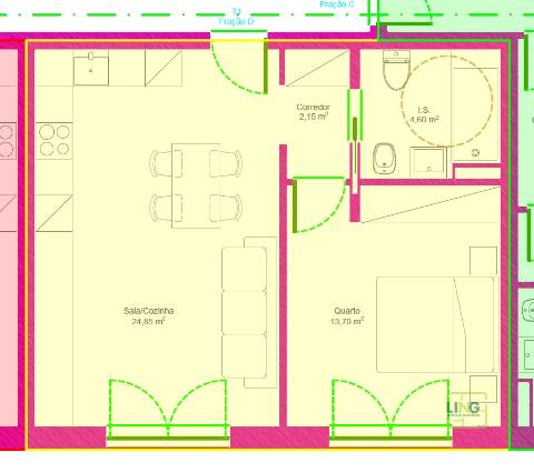 T1 Novo na Covilhã | Eficiência A+ com Painéis Fotovoltaicos