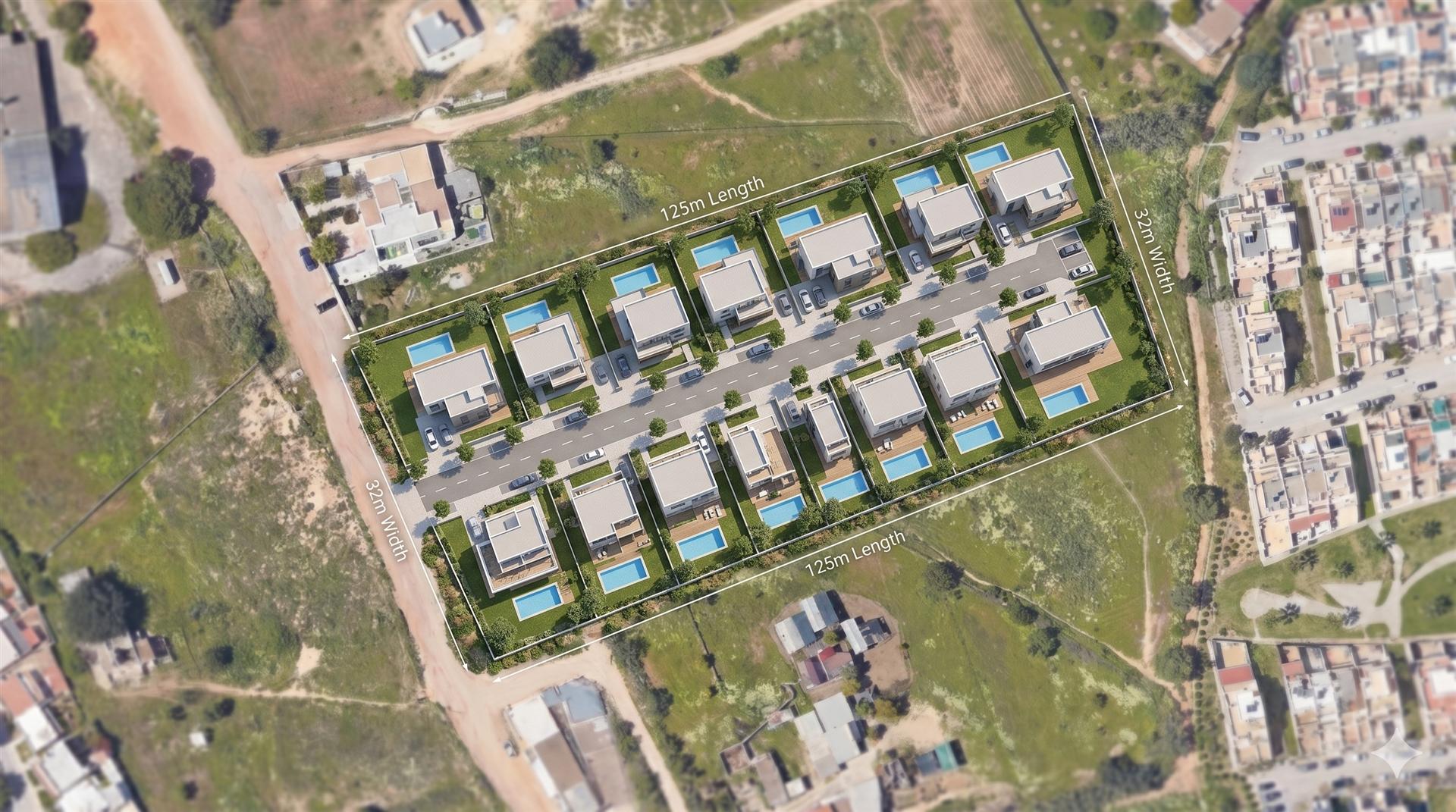 Loteamento T3 Venda em Quelfes,Olhão