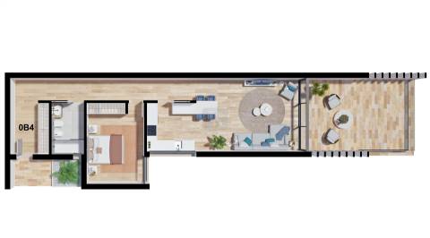 Apartamento T1 Venda em Moncarapacho e Fuseta,Olhão