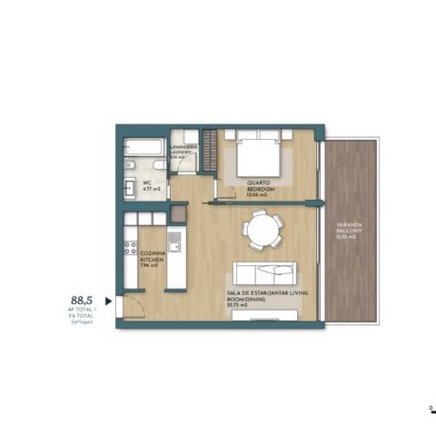 Apartamento T1 Venda em Olhão,Olhão