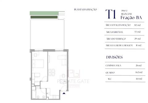 Apartamento T1 Venda em Paranhos,Porto