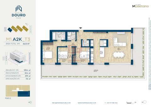 Apartamento T3 Venda em Canidelo,Vila Nova de Gaia