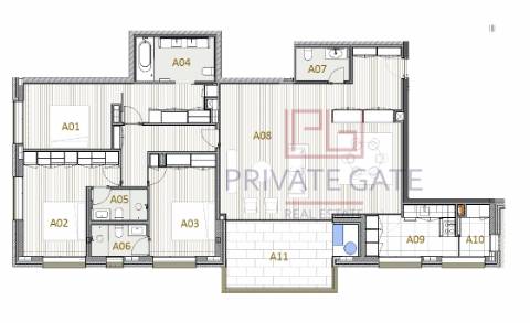 Casal de Passos apartamento T3 com ótimas áreas, numa localização privilegiada na zona de Nevogilde.