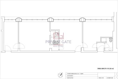 Escritório  Arrendamento em Aldoar, Foz do Douro e Nevogilde,Porto