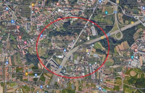 Lote de terreno, em Gulpilhares, Vila Nova de Gaia