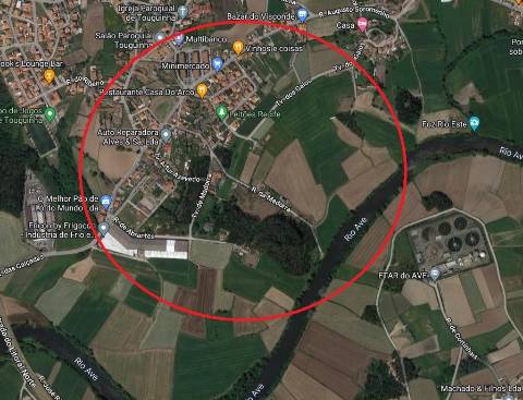 Terreno em Touguinha