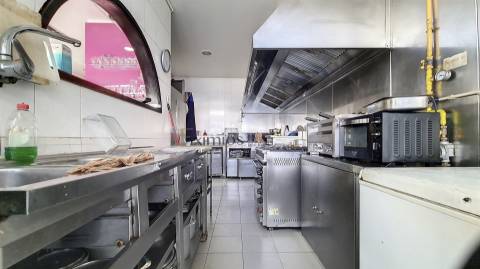 Café mais restaurante, na Póvoa de Varzim