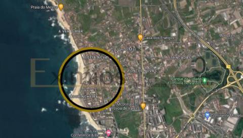 Dois lotes de terreno para construção, junto à praia de Aver-o-Mar