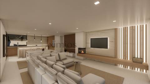 Moradia isolada V4 em construção, em Esposende