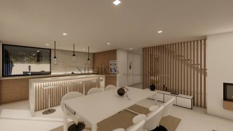 Moradia isolada V4 em construção, em Esposende
