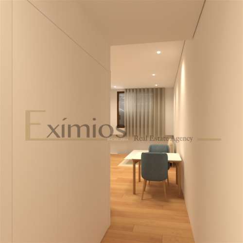 Empreendimento em construção, no centro da Póvoa de Varzim