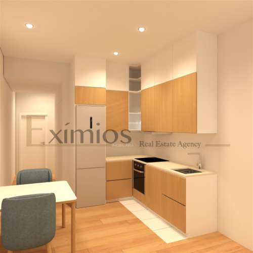 Empreendimento em construção, no centro da cidade, em Póvoa de Varzim