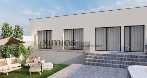Moradia V3 térrea em construção, com garagem, em Beiriz