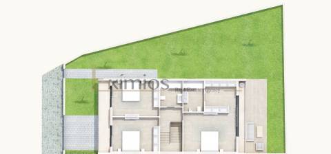Moradia V4, em construção e com garagem, em Árvore
