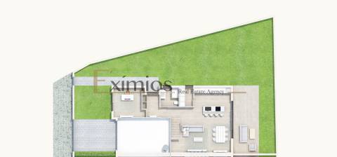 Moradia V4, em construção e com garagem, em Árvore