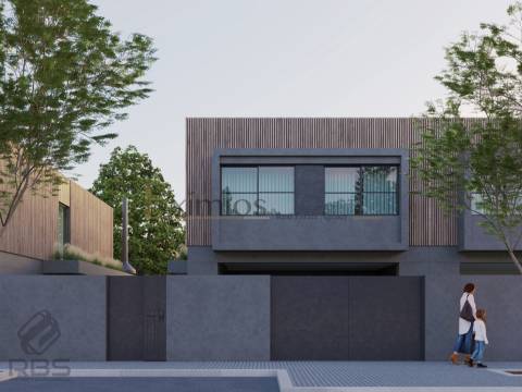 Moradia V3, em construção, na Trofa